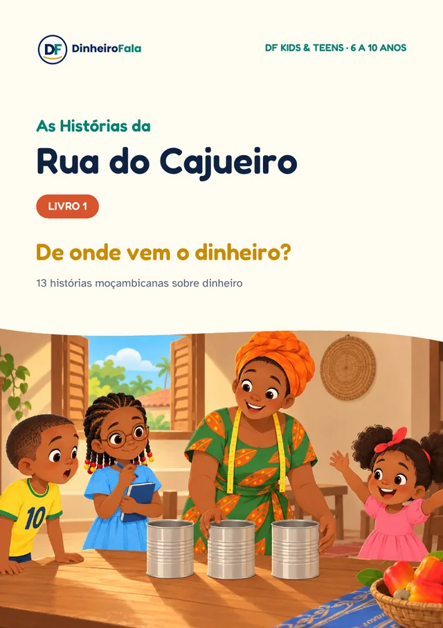 Capa do Livro 1, De onde vem o dinheiro?
