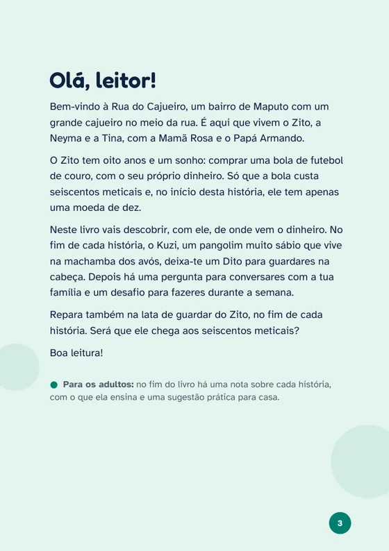 Carta ao leitor