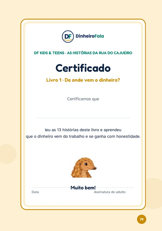 Certificado do leitor