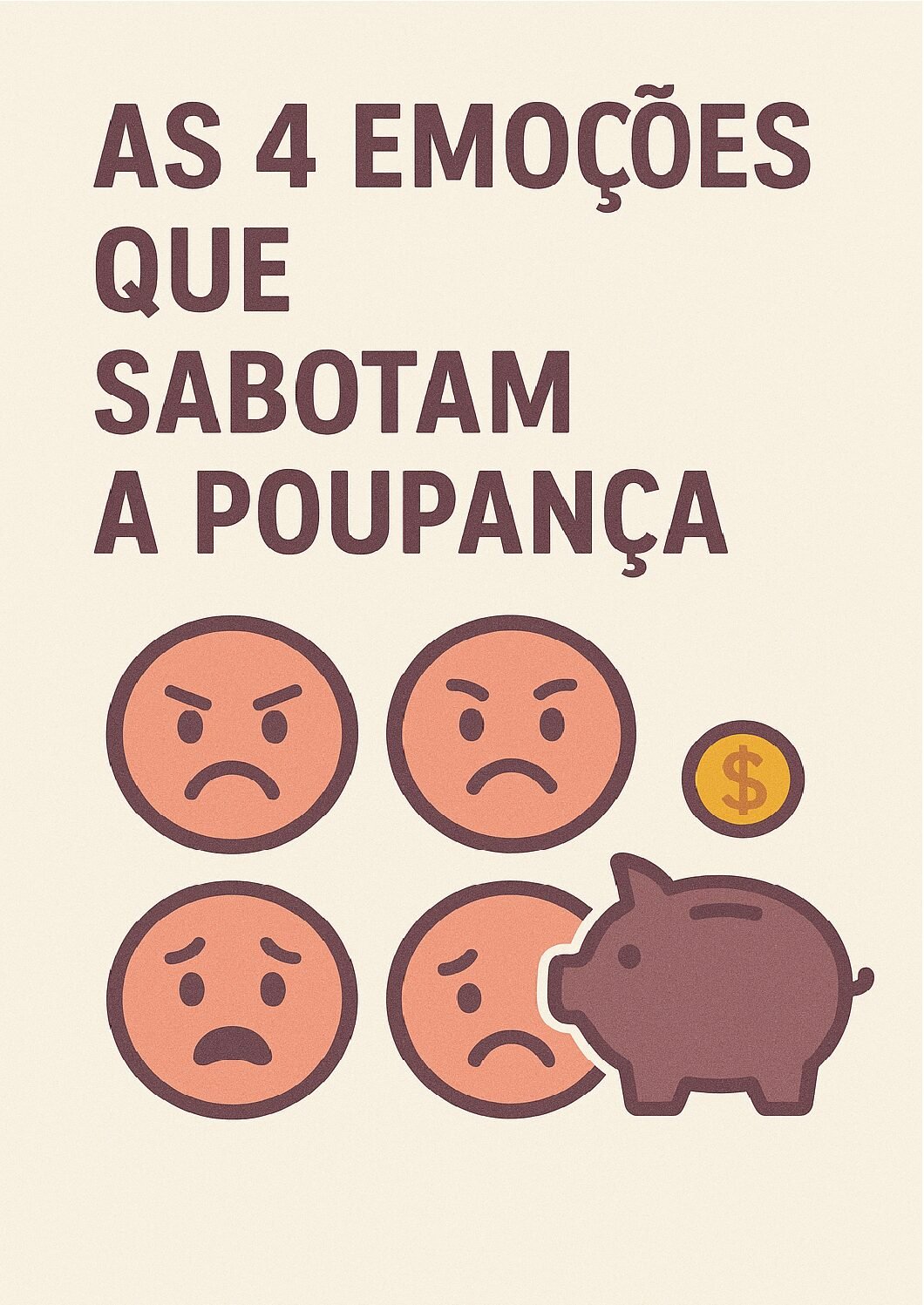 As 4 Emoções que Sabotam a Poupança