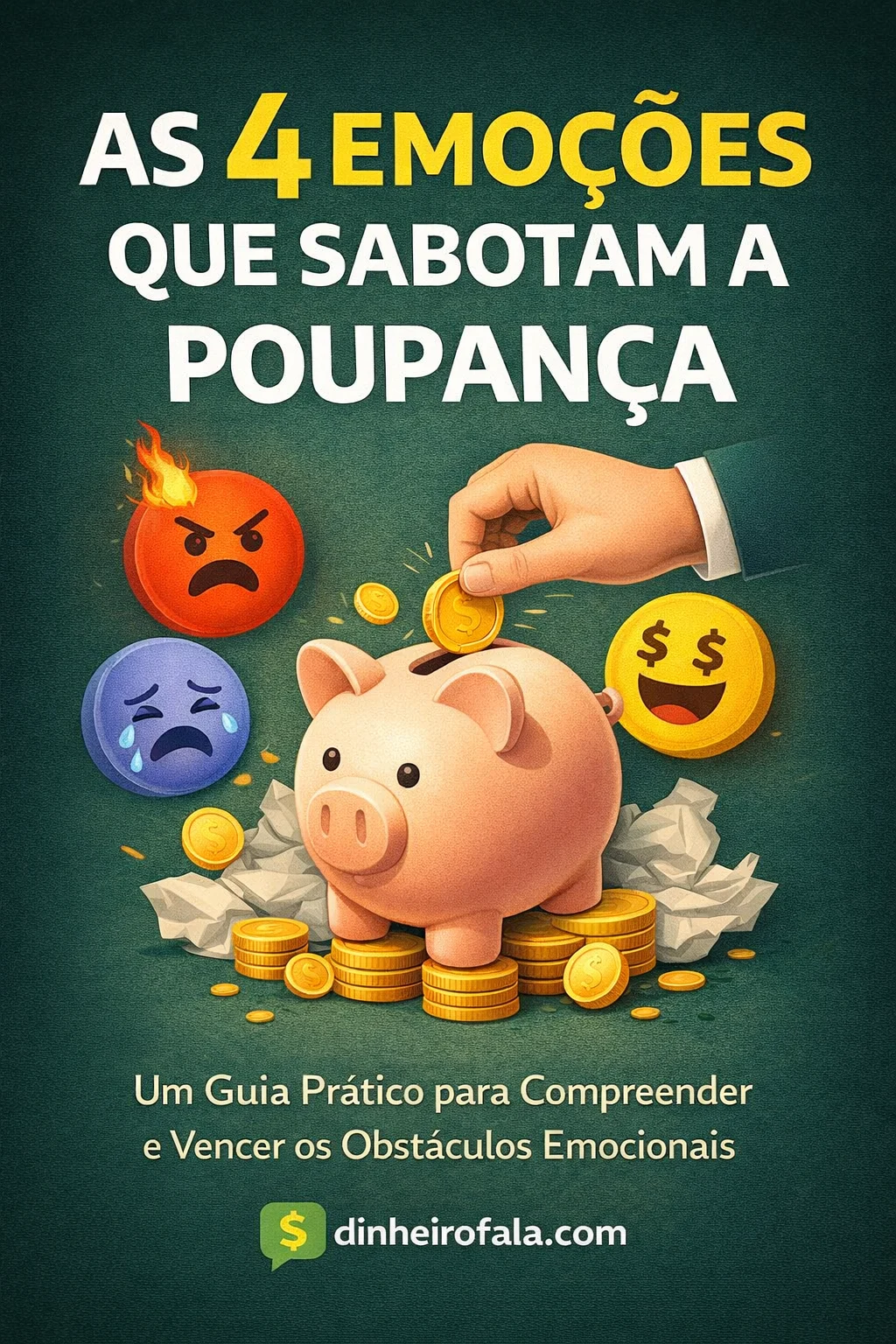 As 4 Emoções que Sabotam a Poupança
